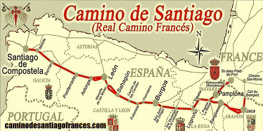 El Camino de Santiago Francés