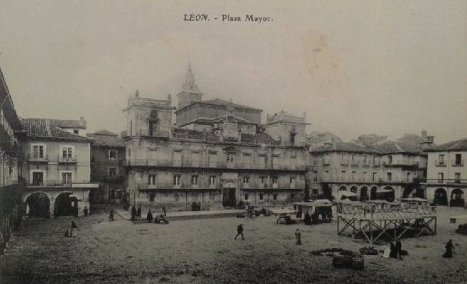 Antigua plaza mayor de León